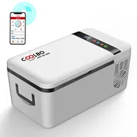 COOLBO Factory Direct Supply 15L Warm Cooler Dual Use Compressor Portable Car Refrigerator Freezer Car Fridge for Trunk