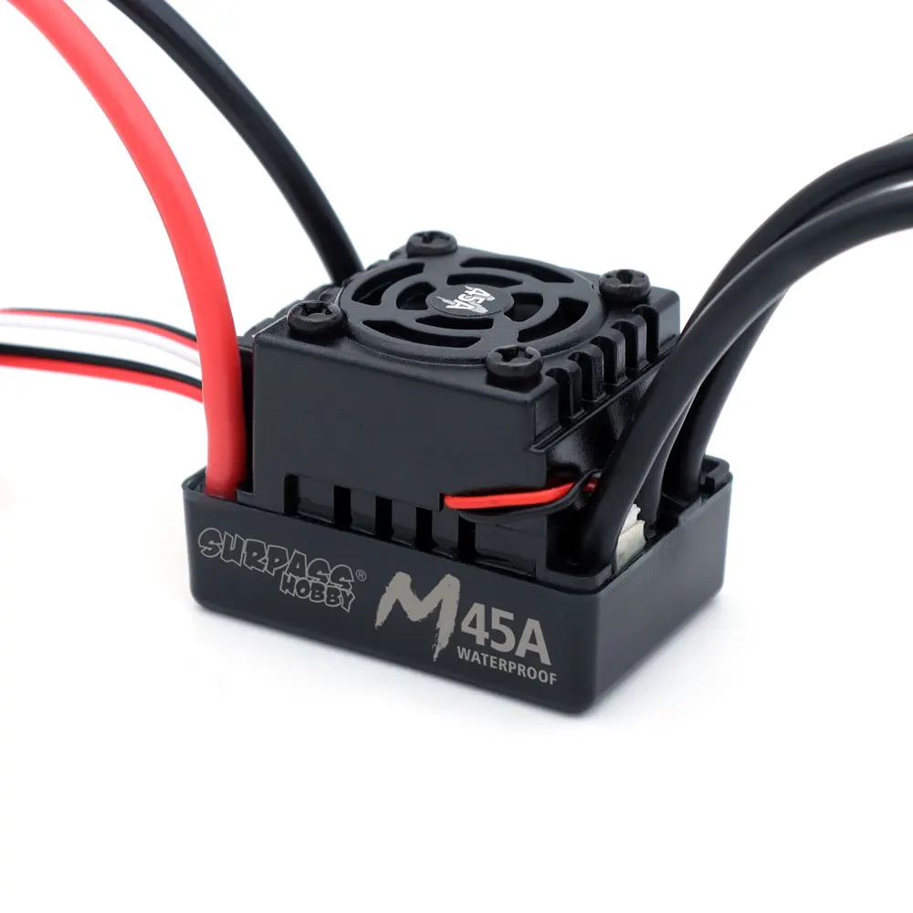 Surpass Hobby M35A M45A M60A Бесщеточный ESC 2-3S Встроенный водонепроницаемый регулятор скорости BEC для 1/10 1/12 1/14 RC Buggy Monster