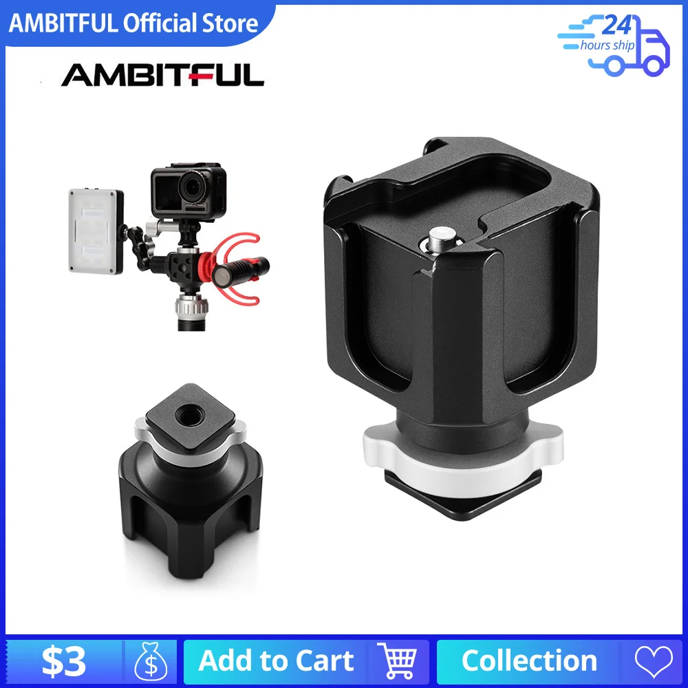 4 Hot Shoe Mount Ad…