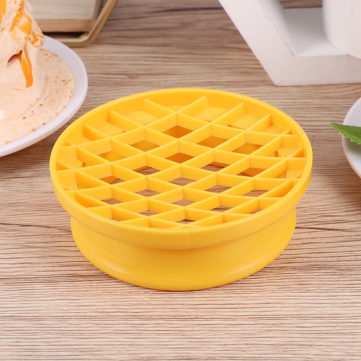 

4 Pcs Pineapple Cookie Mold Molds Baking Embossing Pastry Mould Bread Extrusion Cake Hollow