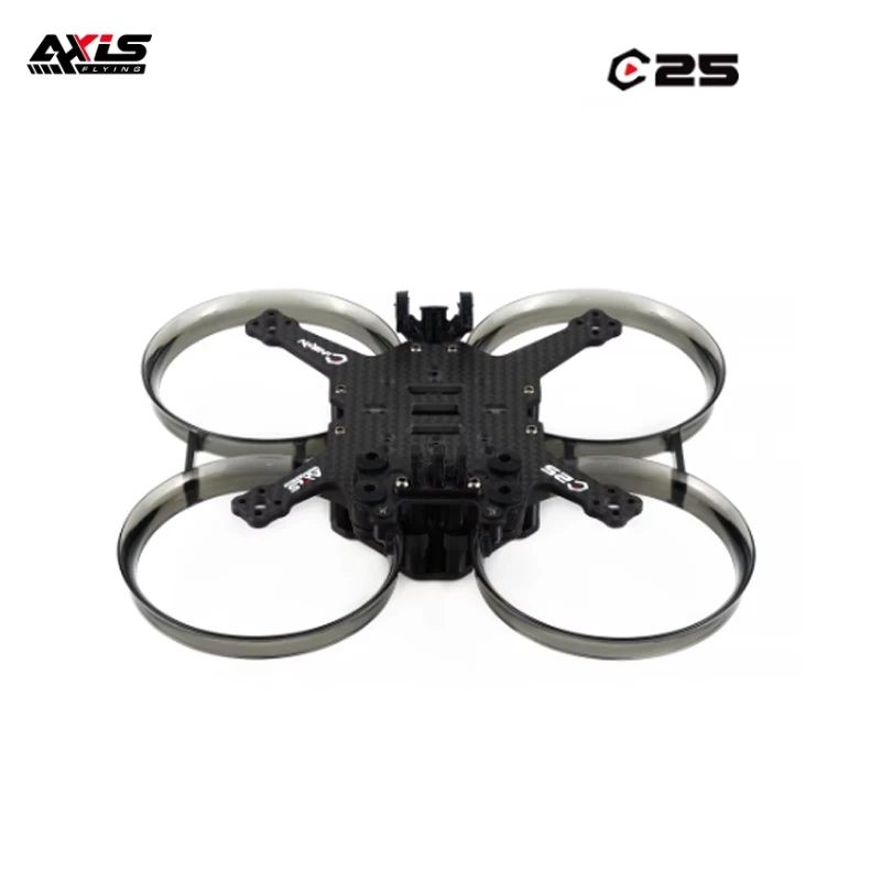 Axisflying Cineon C25 Frame Kit with Cinewhoop FPV Cinematic Freestyle Done with O3 GPS Printout