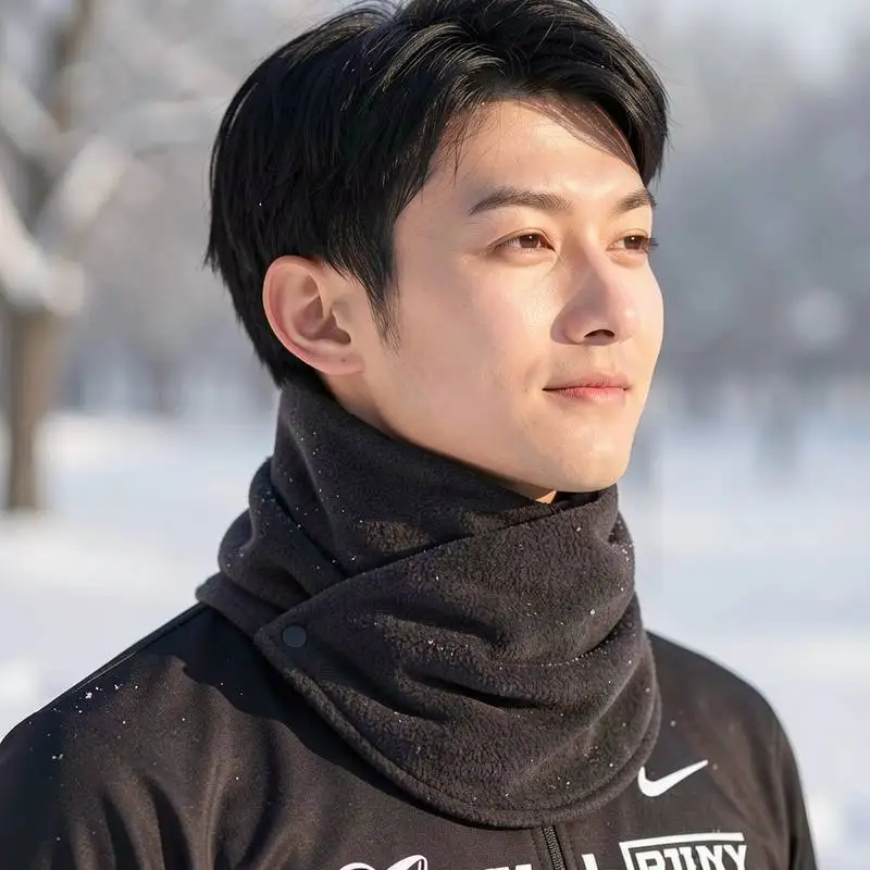 Neck Wrap breathable camel wool for backcountry hunt cold weather neck shield men outdoor Neck Wrap