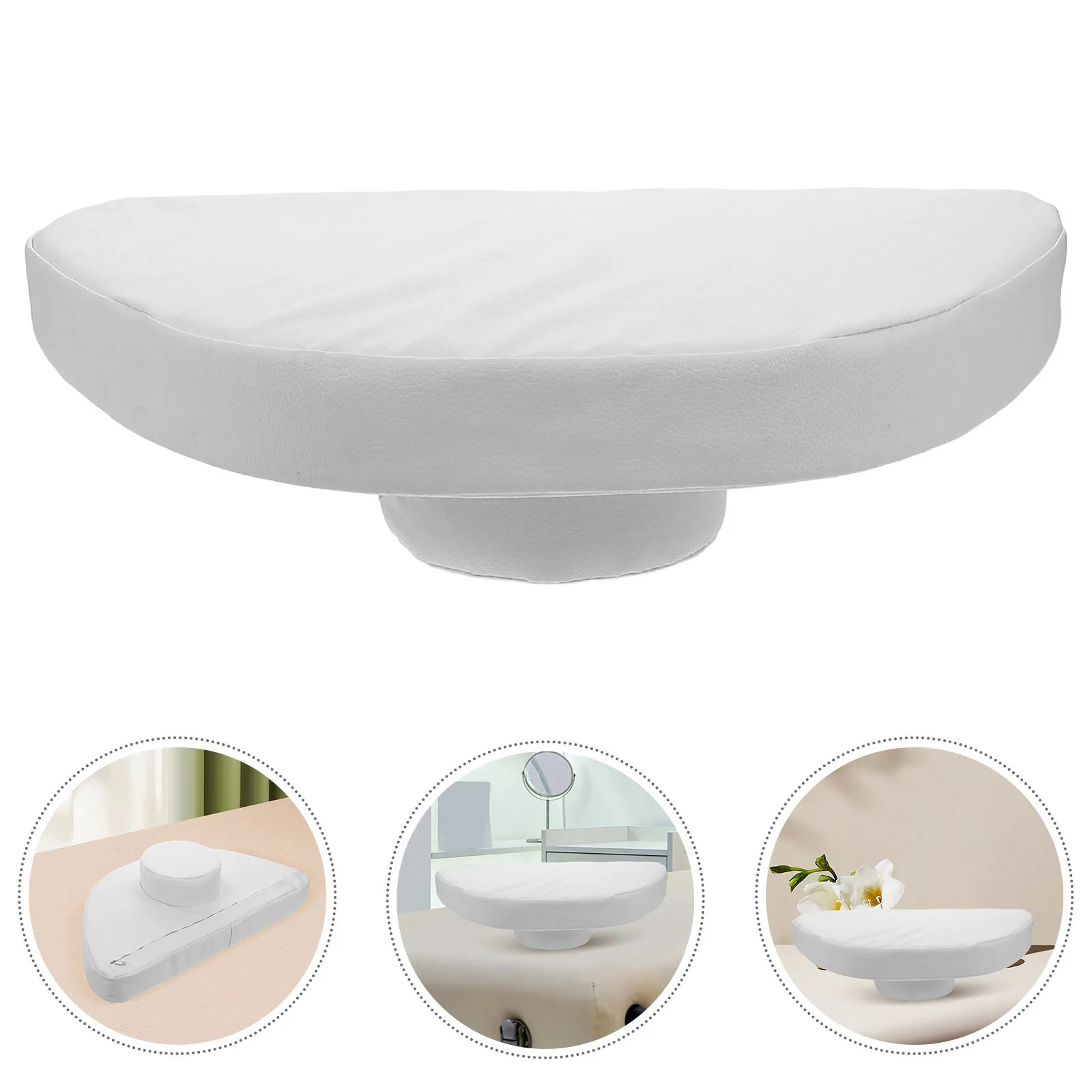 

Удобная подушка для лица, подголовник для салона красоты, массажный стол, эргономичный дизайн, противоскользящая многоразовая внутренняя подушка