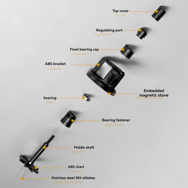 Coffee Needle Powder Distributor Rotating Agglomeration & Dispersing Powder Needle Coffee Powder Distributor