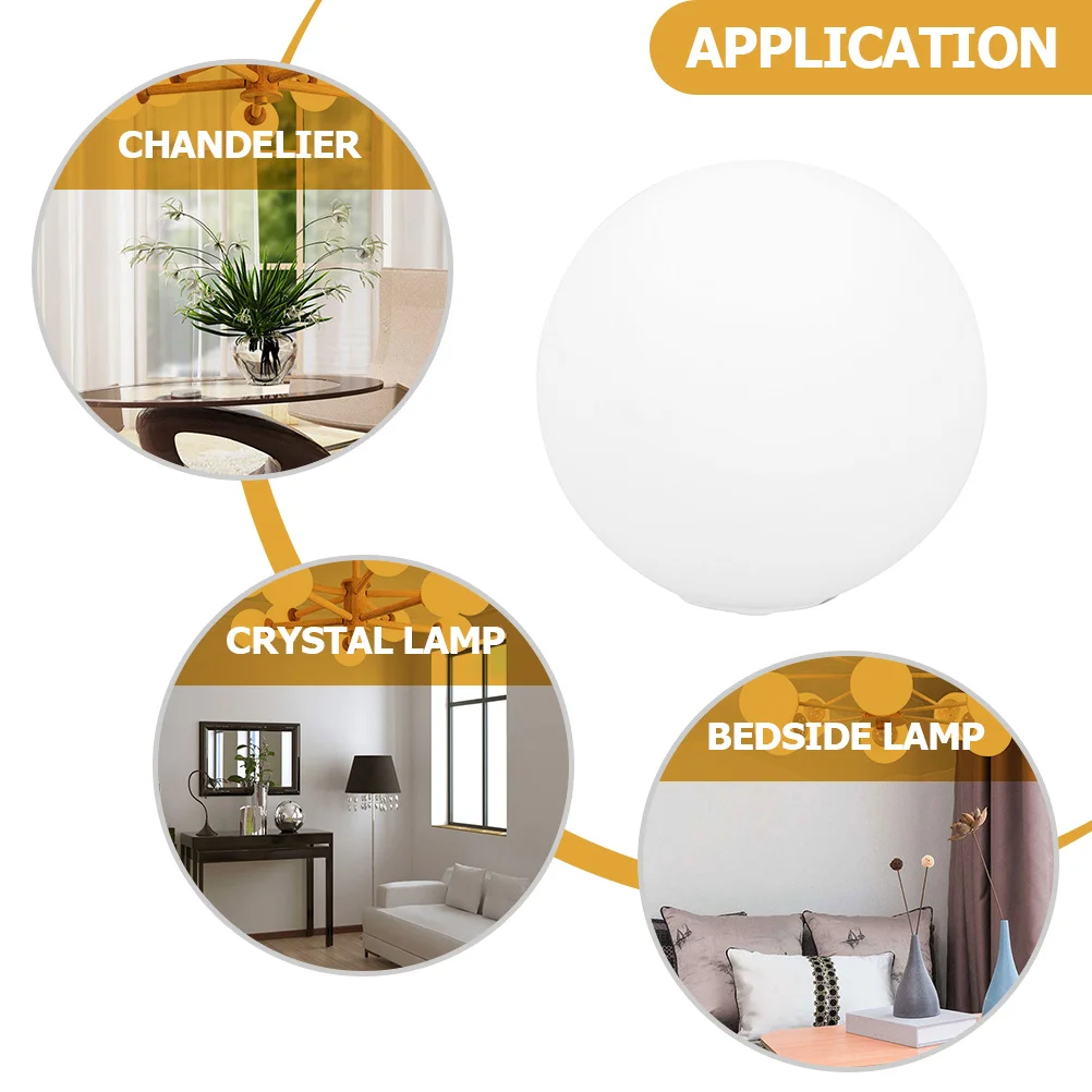 

18 см стеклянный абажур, круглая крышка лампы для люстры, хрустальная прикроватная лампа, сменный глобус, теплый декор освещения