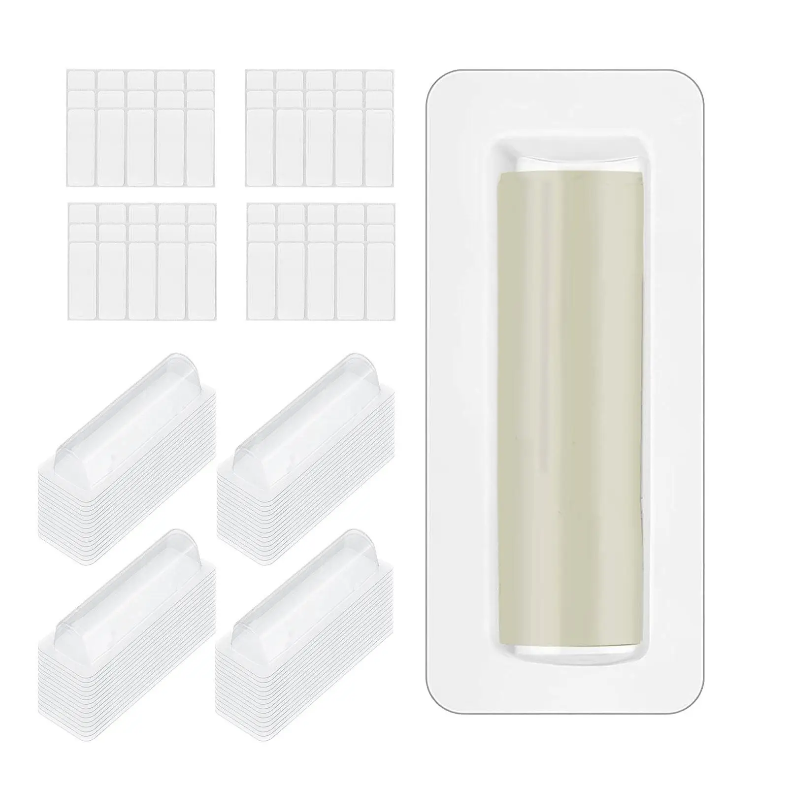 60 Pieces Clear Pouch Plastic Cards Domes for Crafts Making Gift