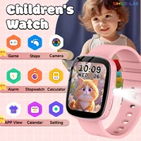 Nuevo reloj inteligente para niños con pantalla táctil, Control de cámara, batería larga de 260mAh, linterna, 22 juegos, aprender a compañeros, regalos para niños y niñas