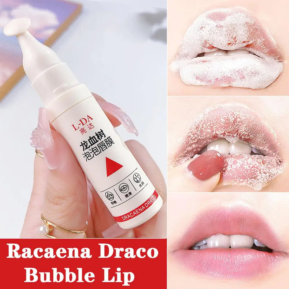 Dracaena-Bubble Hidratar Lip Mask, Remover Cuidados Com A Pele, Pele morta, Fade Lines, Artefato, Venda, I4J4