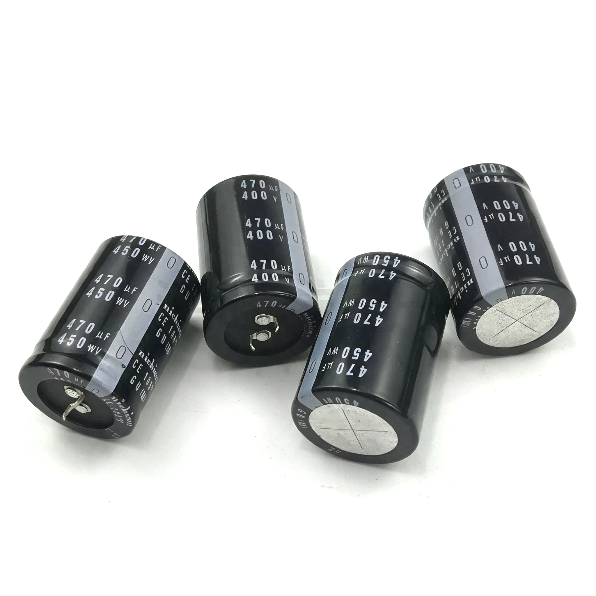 2pcs 400V470UF 450V  25x50 30x35 30x40 30x45 30x50 35x30 35x35 35x40 35x45 35x50 Brand-new Capacitor 450V 470μF Nichicon
