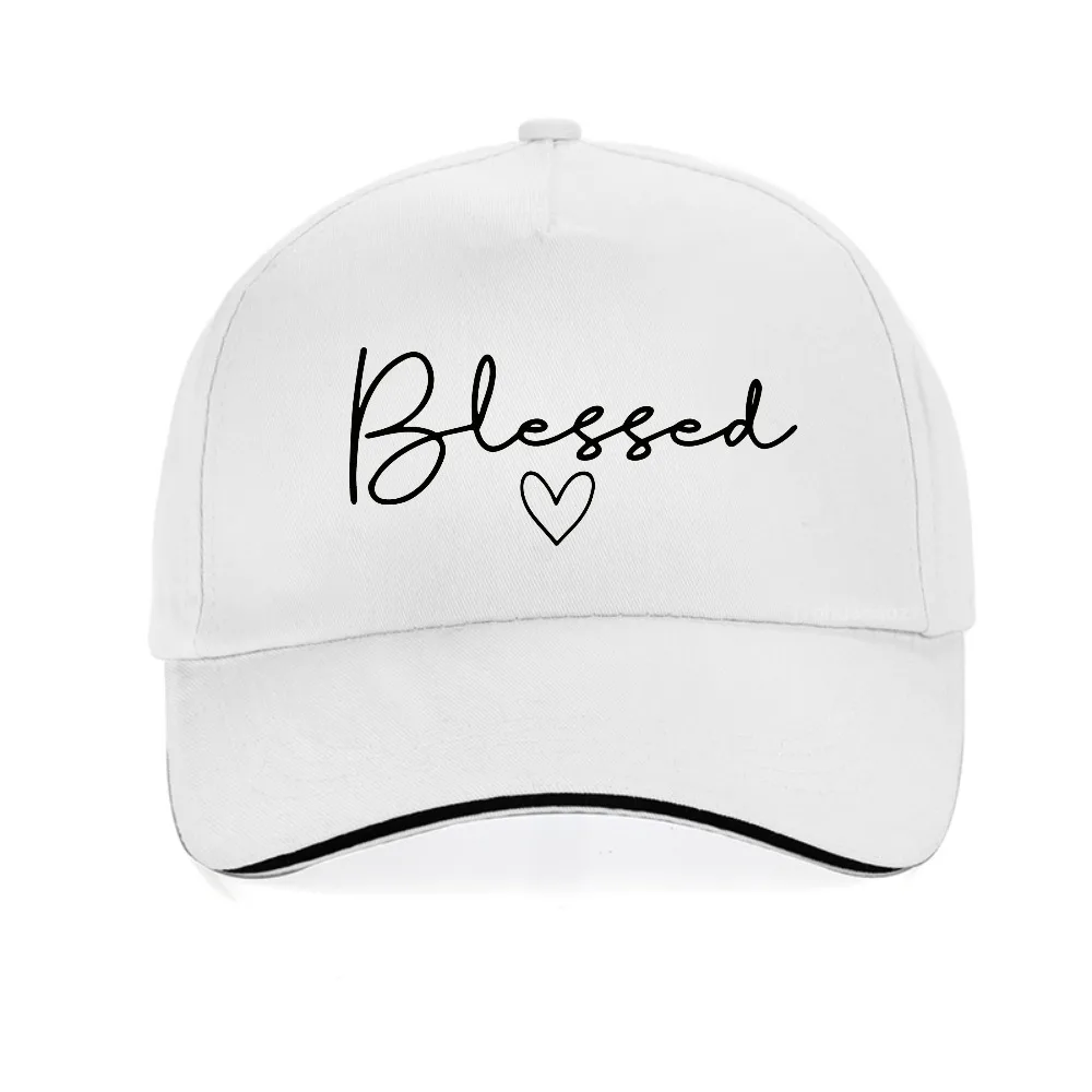 

Blessed Letter print Baseball Caps Outdoor Adjustable Casual cap fashion Streets Hip Hop Hat unisex Breathable Sunscreen Hats