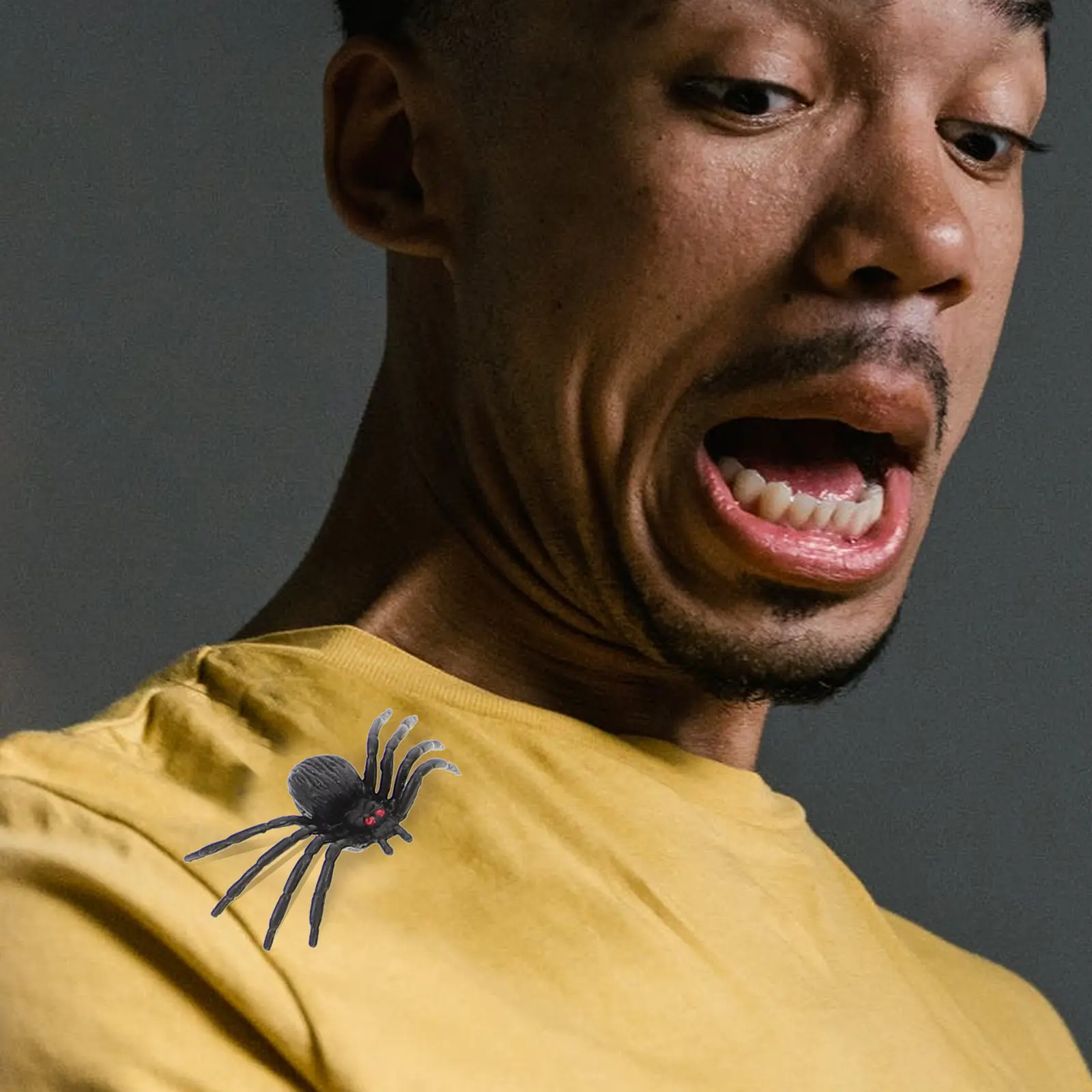 

Набор реалистичных пластиковых фигурок пугающих насекомых и животных для розыгрышей на Хэллоуин, украшения для вечеринок и приколов