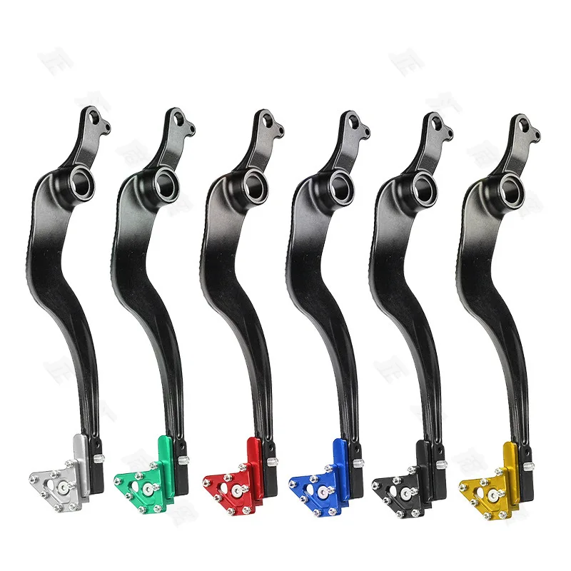 Suitable for Honda Off-road Motorcycle Accessories Modified CRF250R Aluminum Alloy CNC Brake Lever Foot Brake Lever Cnc Head