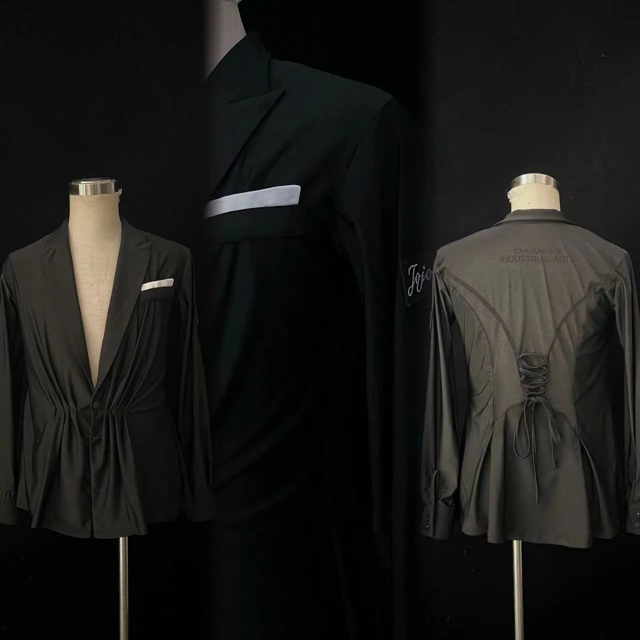 Men'S Contrasting Latin Dance Costumes, Children'S Adult Tops, Professional Ballroom Dance Costumes, Performance Costumes