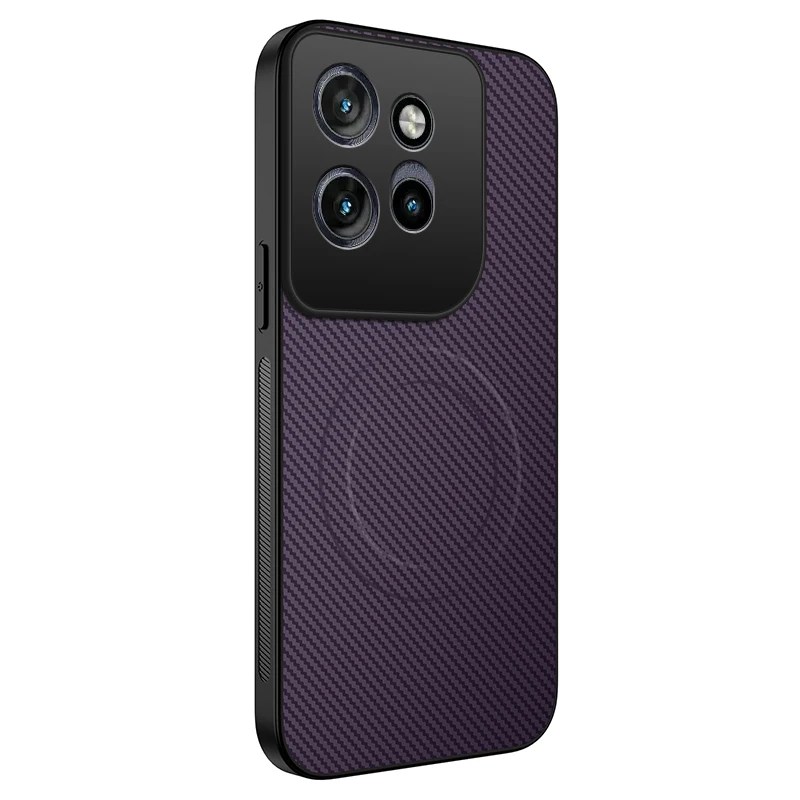 Coque de protection magnétique en Fiber de carbone, couleur unie, pour Motorola Edge 70 50 60 Fusion Pro Ulltra Neo pour Moto X70 Air Pro