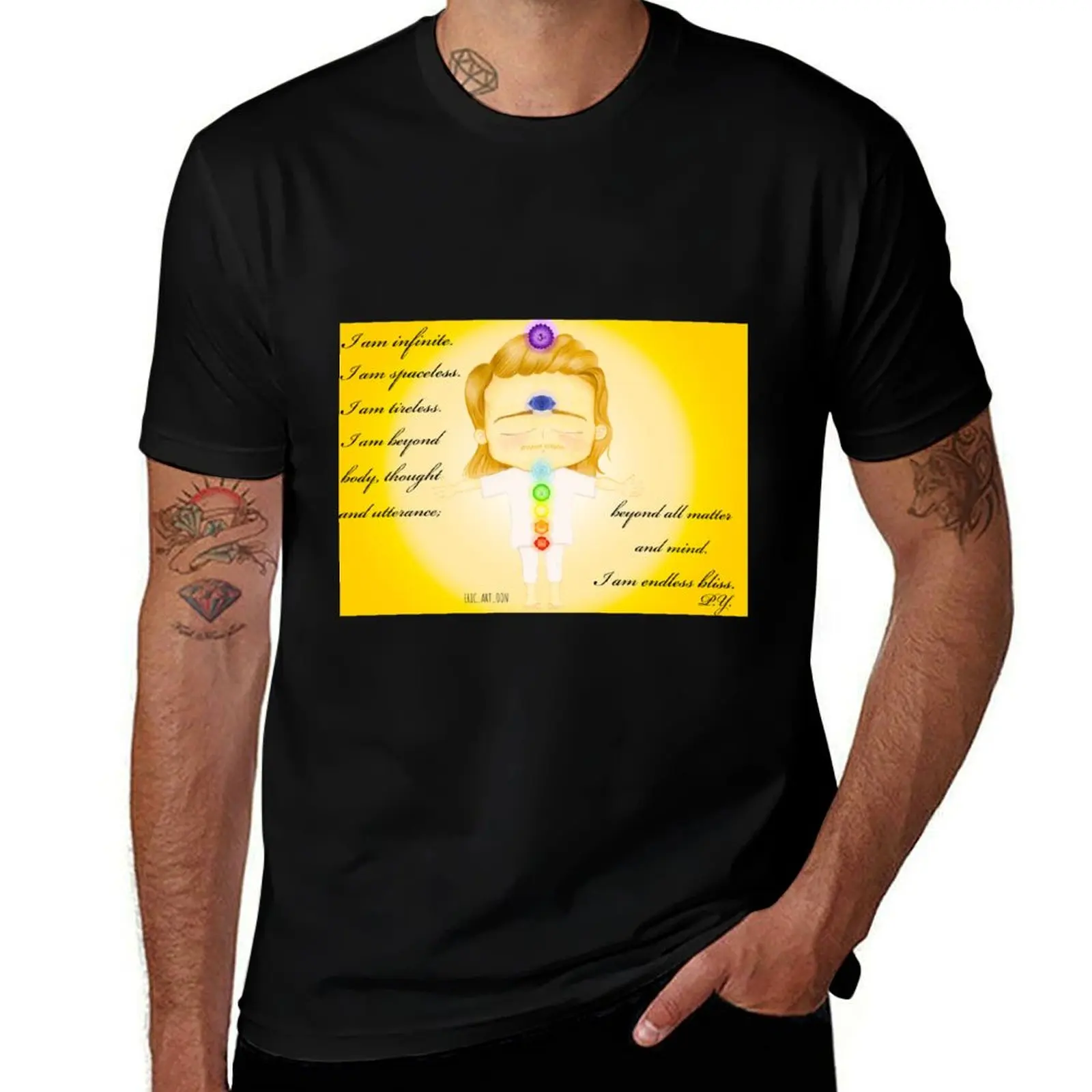 

Balanced Chakras 2 T-Shirt oversized graphic tee blanks basketball graphic tees tops funny t shirts men