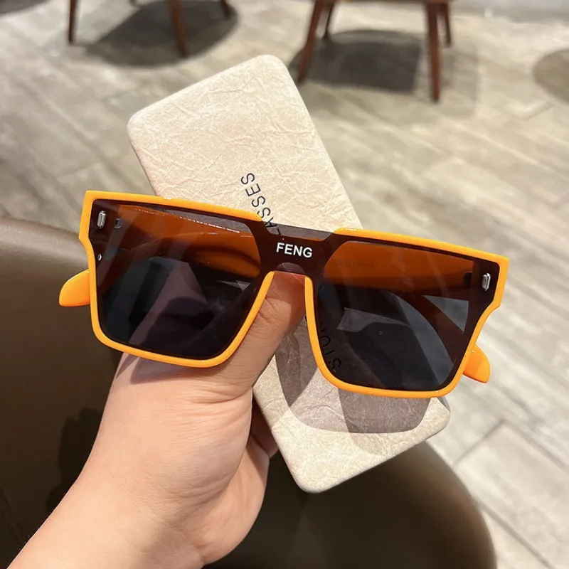 Fashion Sunglasses for Women Oversize Sun Glasses Gradient Plastic Vintage Brand Designer Female Sun Glasses Uv400 Eyewear