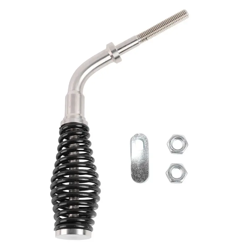 BHTS-Wood Stove Handle Replacement M8 Thread Spring Stove Door Handle