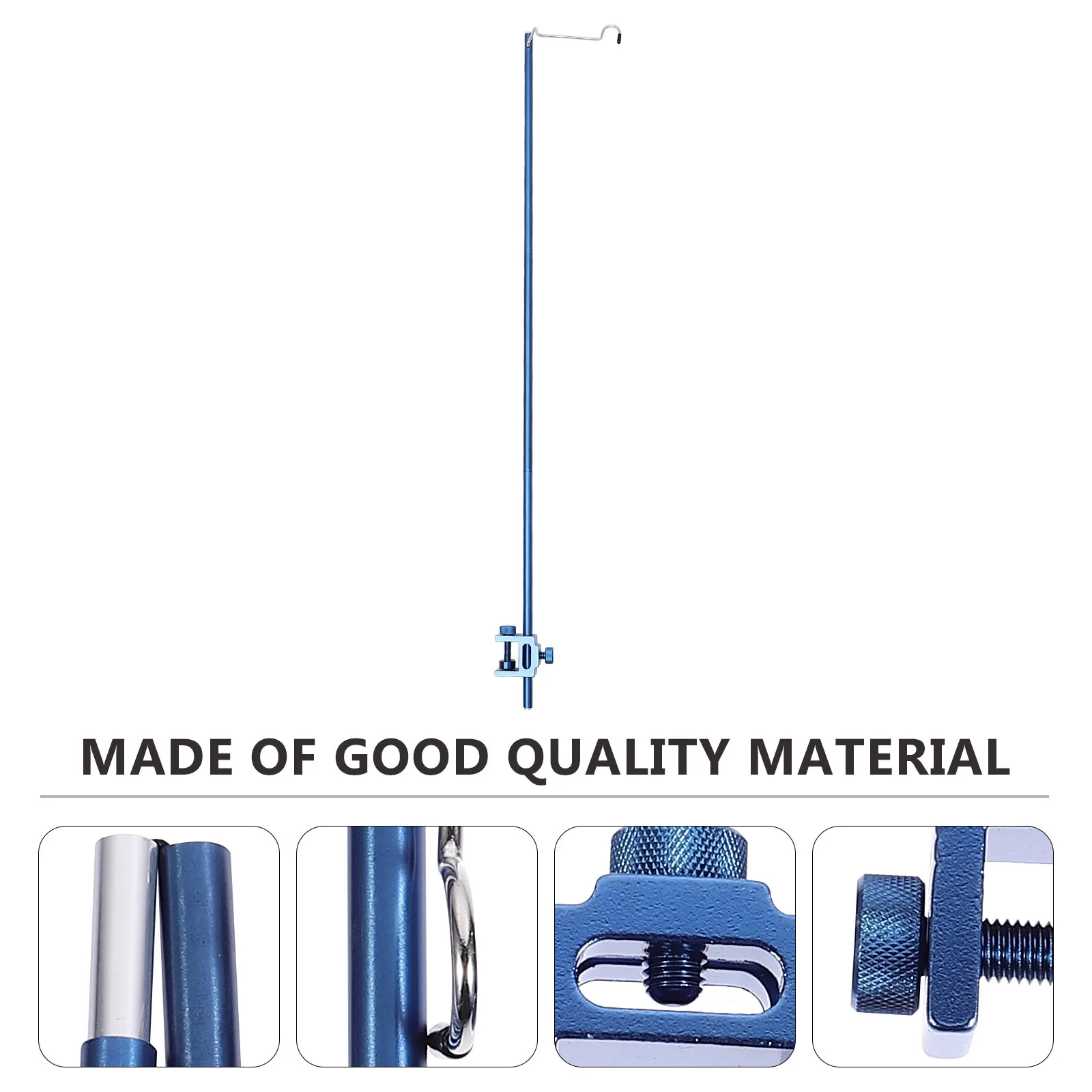 

Folding Lamp Stand Aluminum Alloy Portable Outdoor Light Bracket For Camping Picnic Hiking Fishing Trip Mini Table Clamp