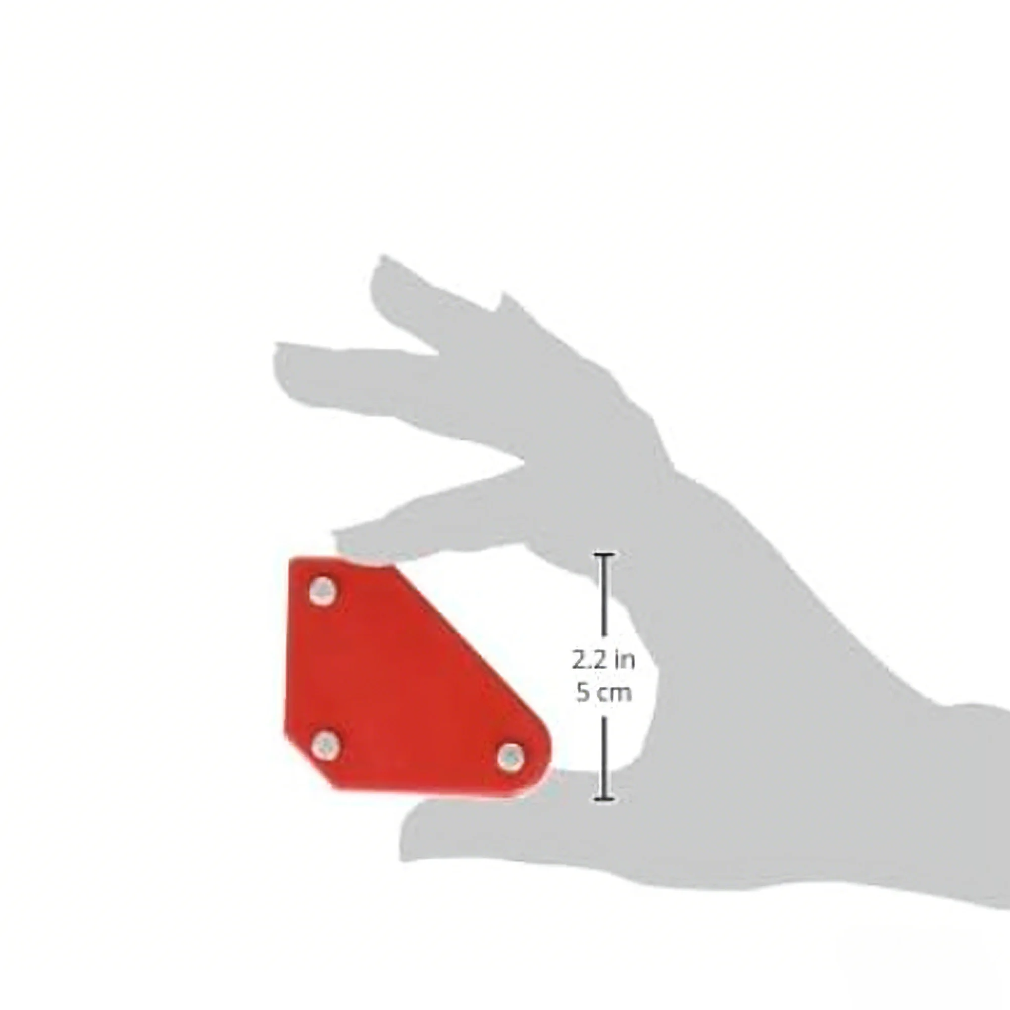 6 Pcs 45 ° /90 ° /135 ° Three Angles, Includes an Octagonal Positioner, Industrial Steel, Red Paint for Rust Protection, Sturdy and Durable, Firmly Holds Various Metal Workpieces. view 4