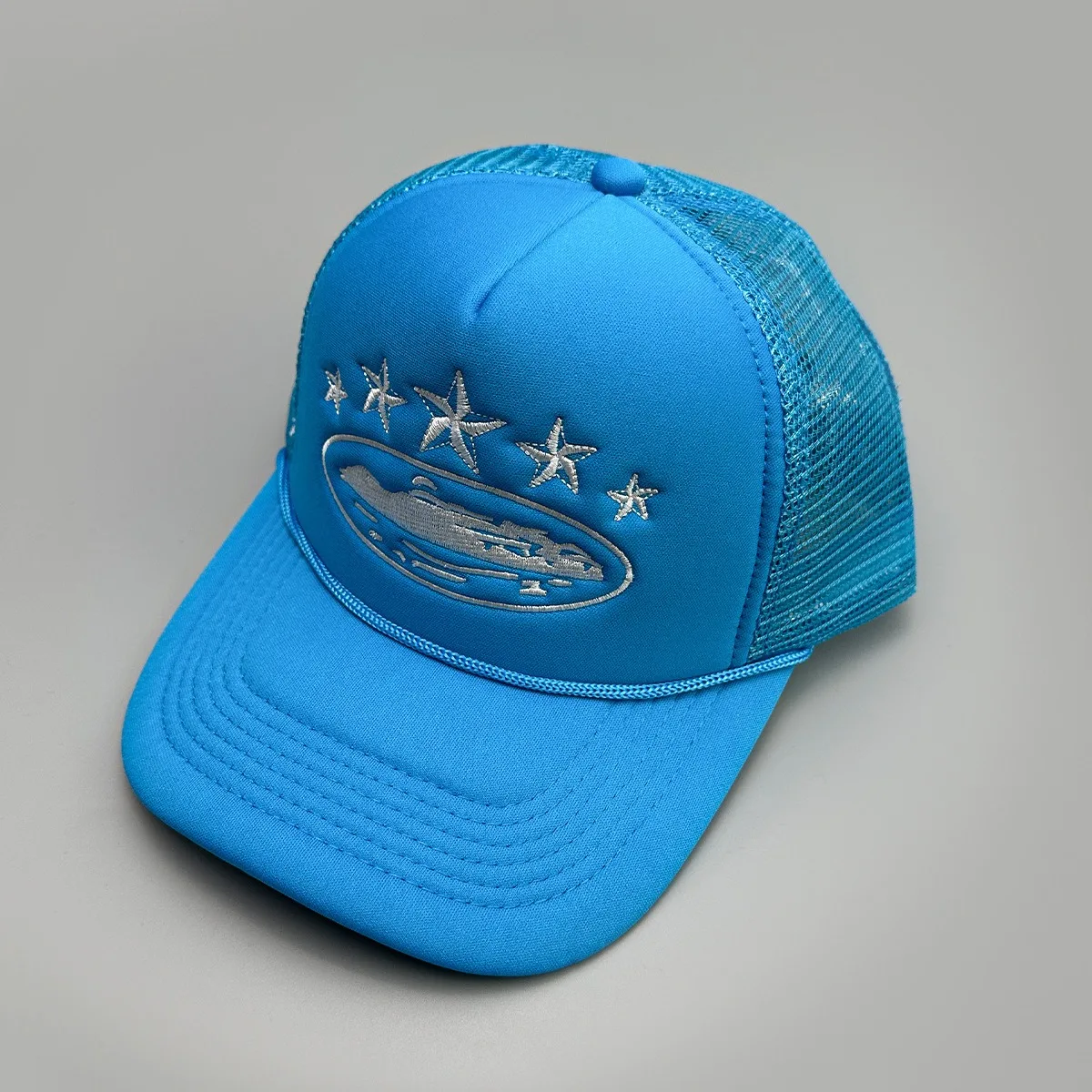 Cruise Ship Pattern Baseball Cap Summer Five-star Mesh Cap for Men and Women Outdoor Beach Sun Protection Trucker Baseball Caps image 5