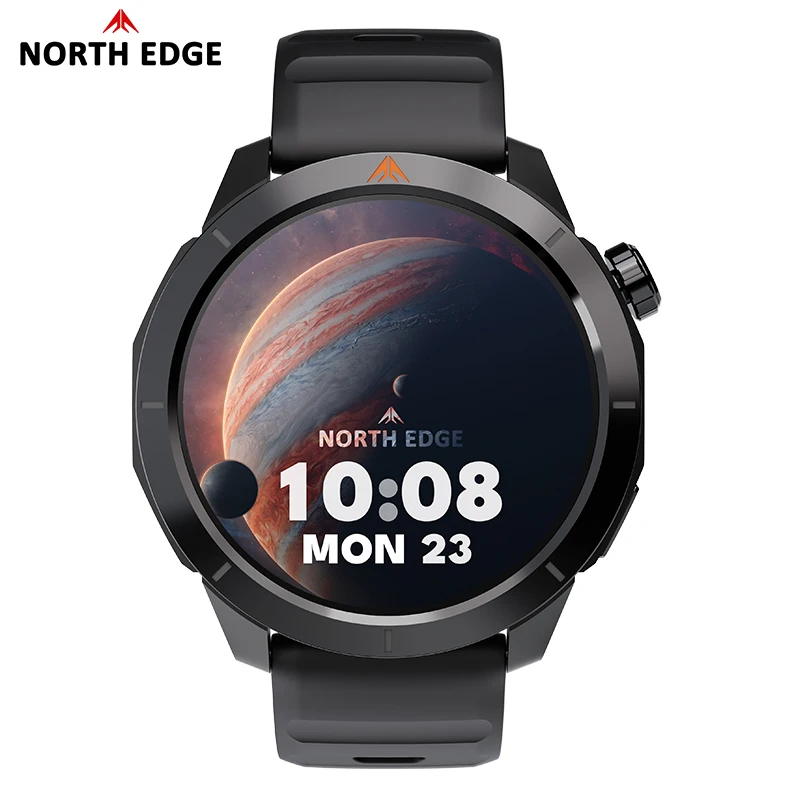 

NORTH EDGE X-TREK 2 GPS Спортивные Смарт-часы 1,43 ''Amoled Экран 3ATM Водонепроницаемые Смарт-часы AOD Bluetooth Вызов Высотный Компас