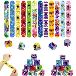 smiling critters Slap Band Party Designs with Cute and Colorful Themes Classroom Prizes Exchanging Gifts Favors Slap Bracelets