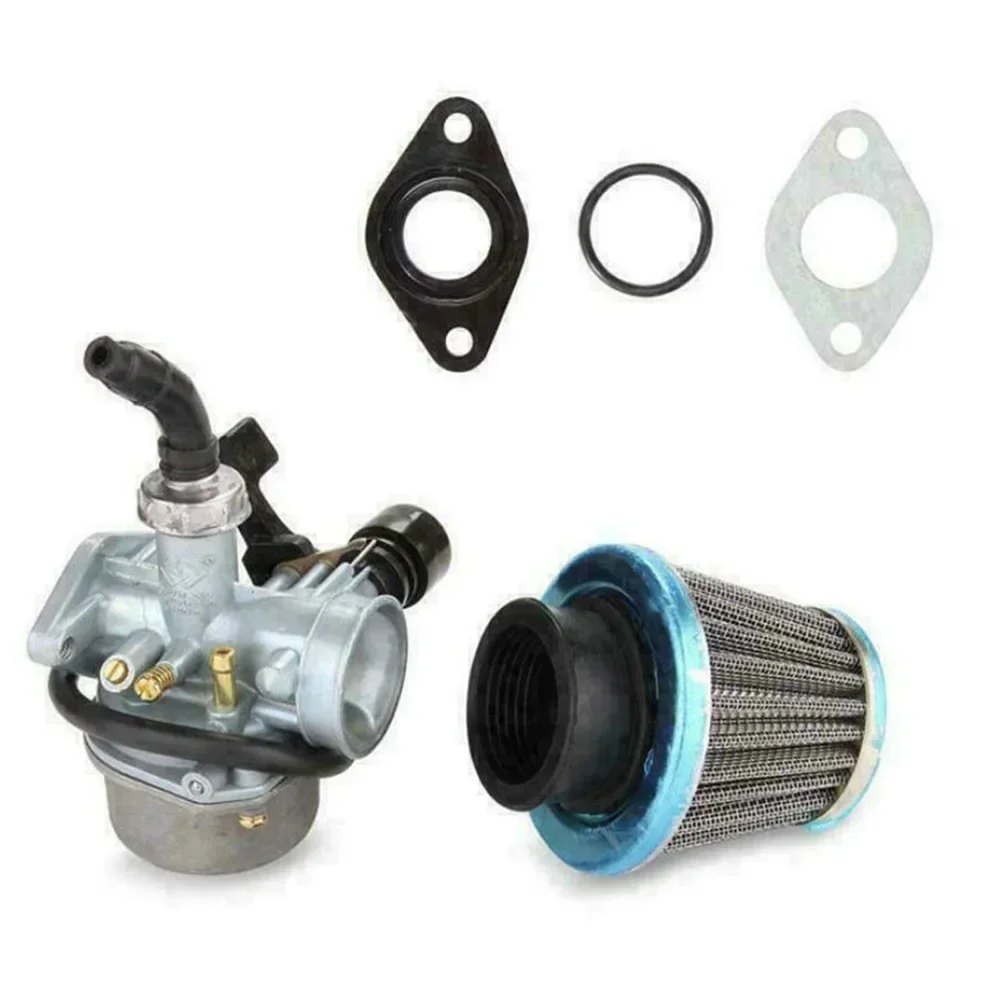 19mm Hand Choke Carburetor With Air Filter For PZ19 50cc 70cc 90cc 110cc 125cc ATV Lawn Mowers Replacement Parts String Trimmer