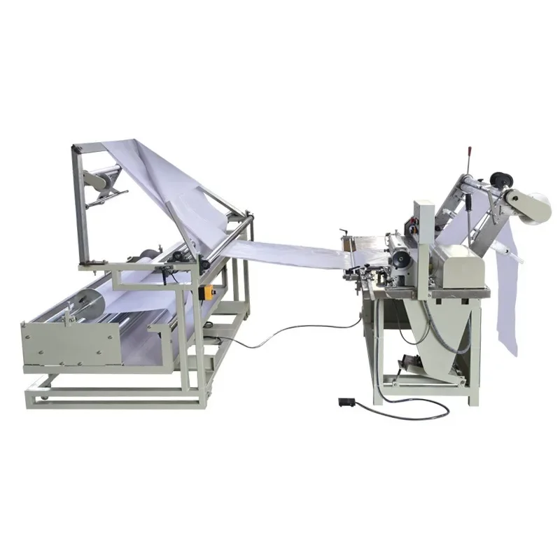 Automatic folding and sewing machine, clothing automatic edge folding and sewing machine, high-speed sewing machine