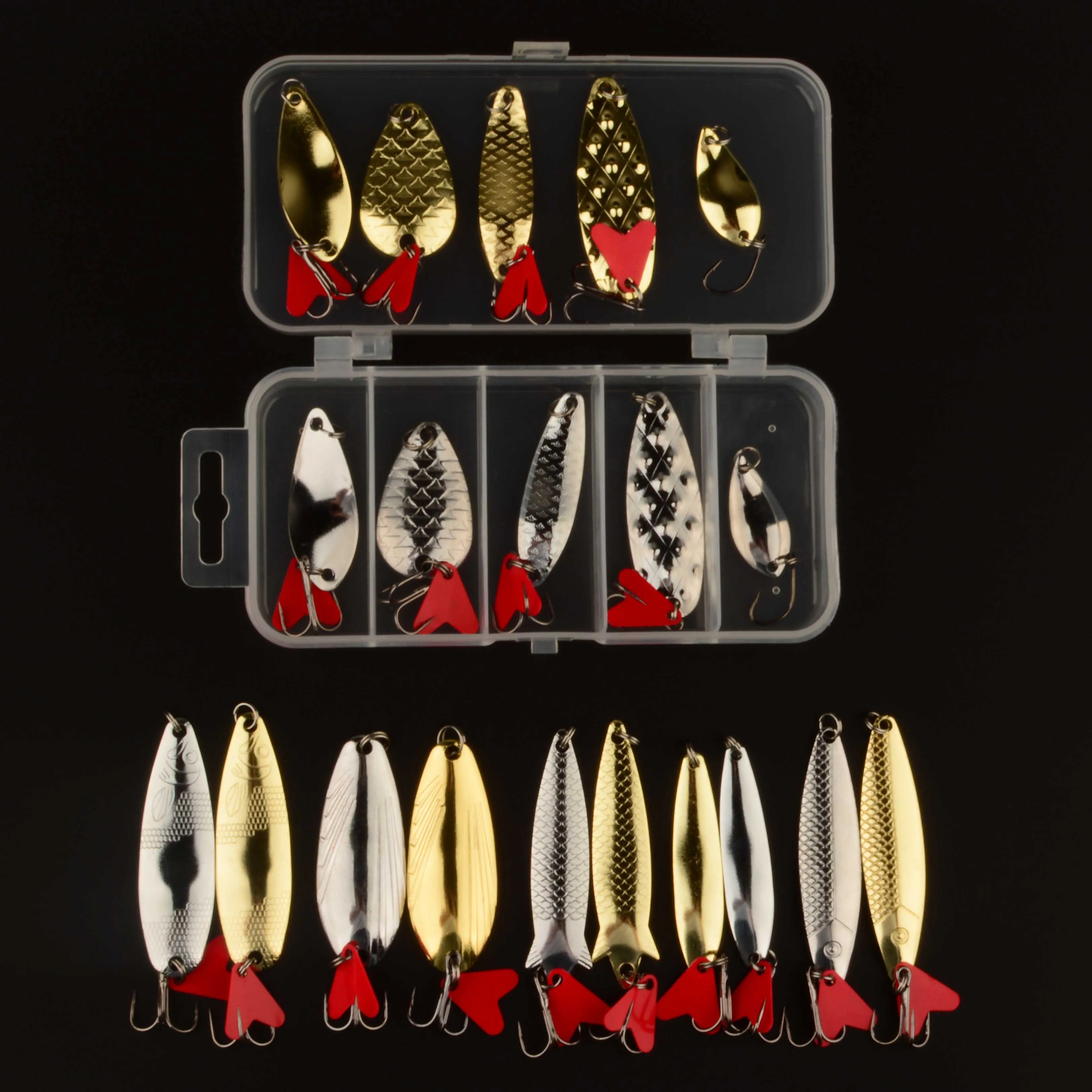 Spinners y Crankbaits metálicos para pesca de trucha y carpa - imagen 4