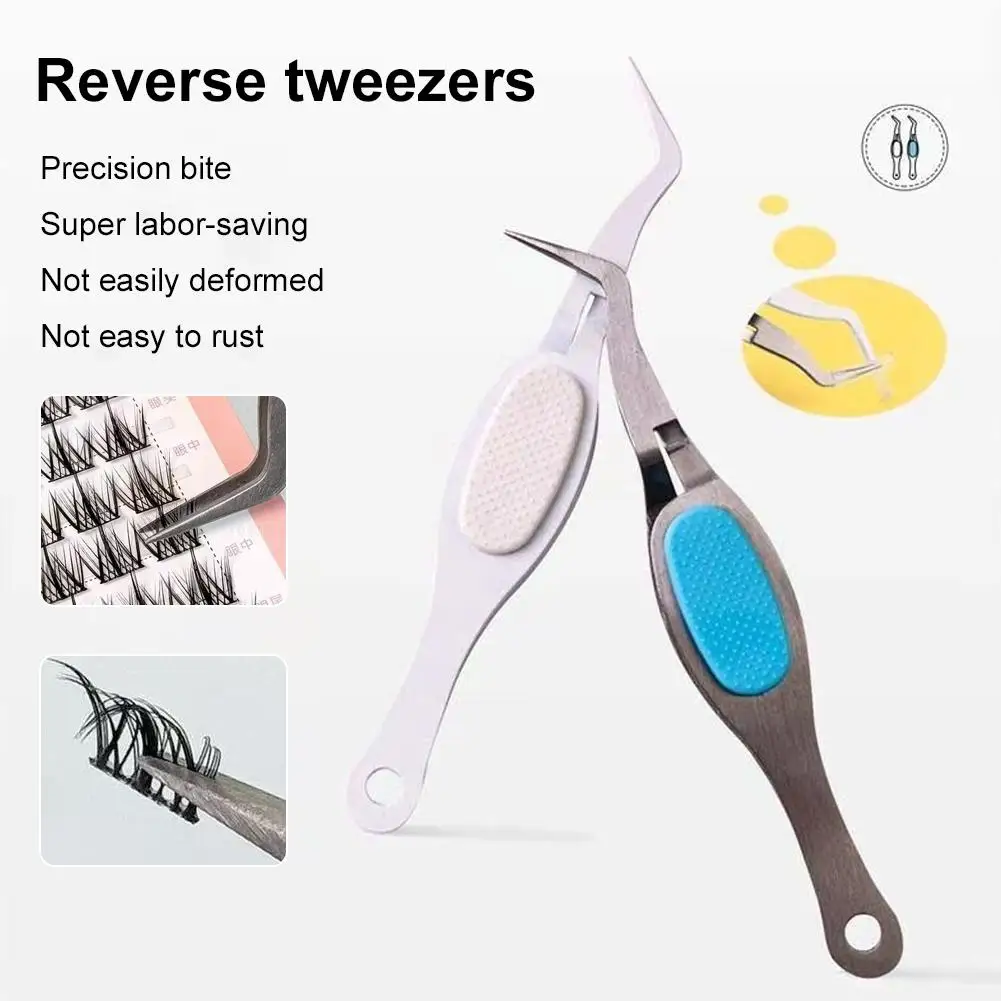 

Обратный пинцет, многофункциональный захват, пинцет для швейной формы, накладные ресницы, сделай сам, изготовление ювелирных изделий, кончик, пинцет, ремонт N1B7