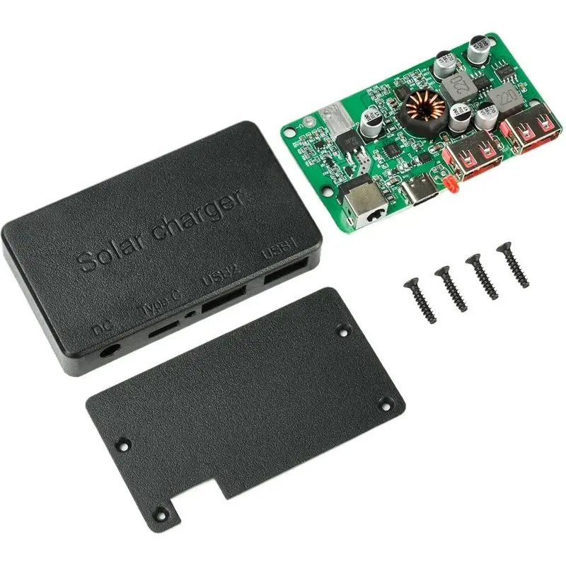[A92Z!NEW】 Dual USB Type-C Solar Charging Module DIY Quick Charge Solar Panel Stabilizer Controller