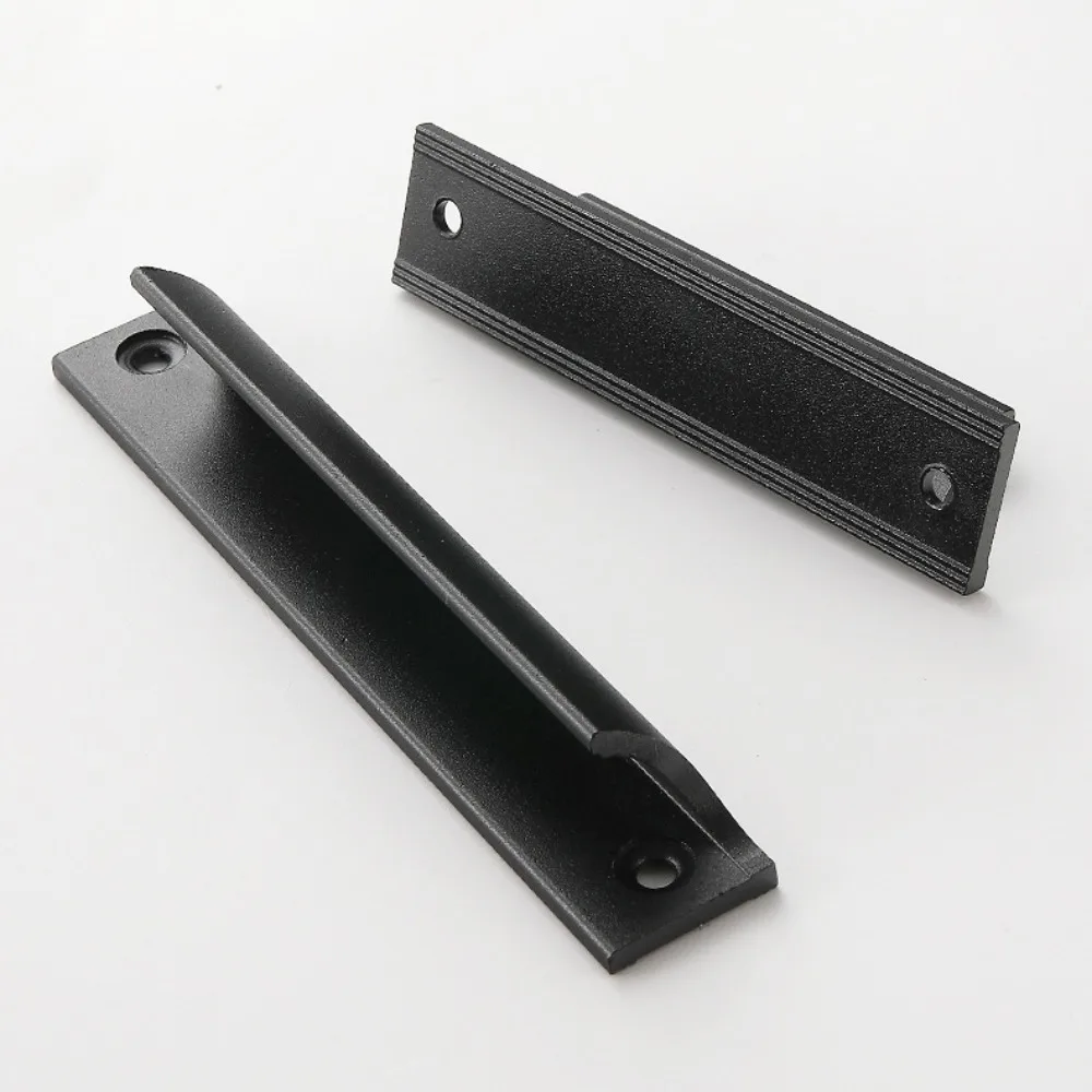 Aluminum Alloy Door Handle Hardware Punching holes Casement Window Handle Multifunctional Push-pull Sliding Door Handle Cabinet