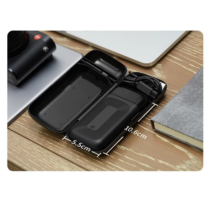 ماكينة الحلاقة الكهربائية للرجال ، شحن الحلاقة ، الجسم المعدني ، رئيس القاطع الصلب ، USB قابلة للشحن ، المحمولة الذكور شفرة التوأم ، استيراد