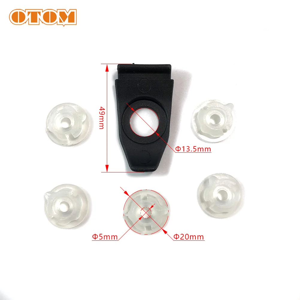 OTOM Off-raod Motorcycle Air Filter Housing Fixing Bracket Base Buckle Clamp Rubber Pad For KTM HUSQVARNA Quick Connector Clutch