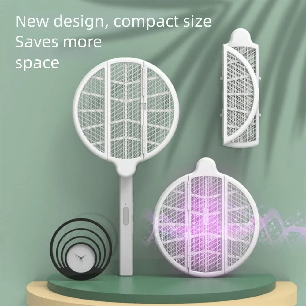 تصميم قابل للطي منشة الماموس الكهربائي منشة كهربائية بطارية قابلة للشحن مصباح جذب تلقائي وظيفة أوتوماتيكية #4