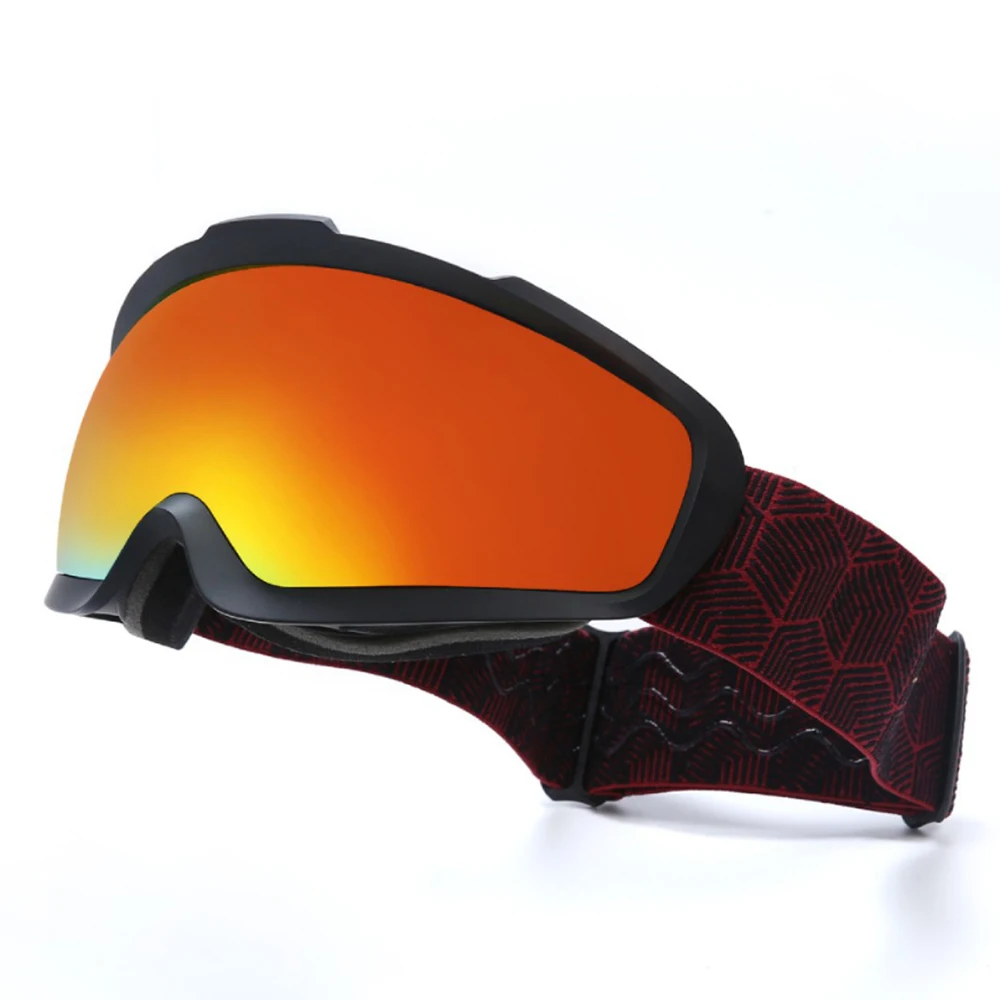 Snowboard Goggles Snow Wide Vision Over Glasses UV Protection Anti Fog Unisex Winter Goggles