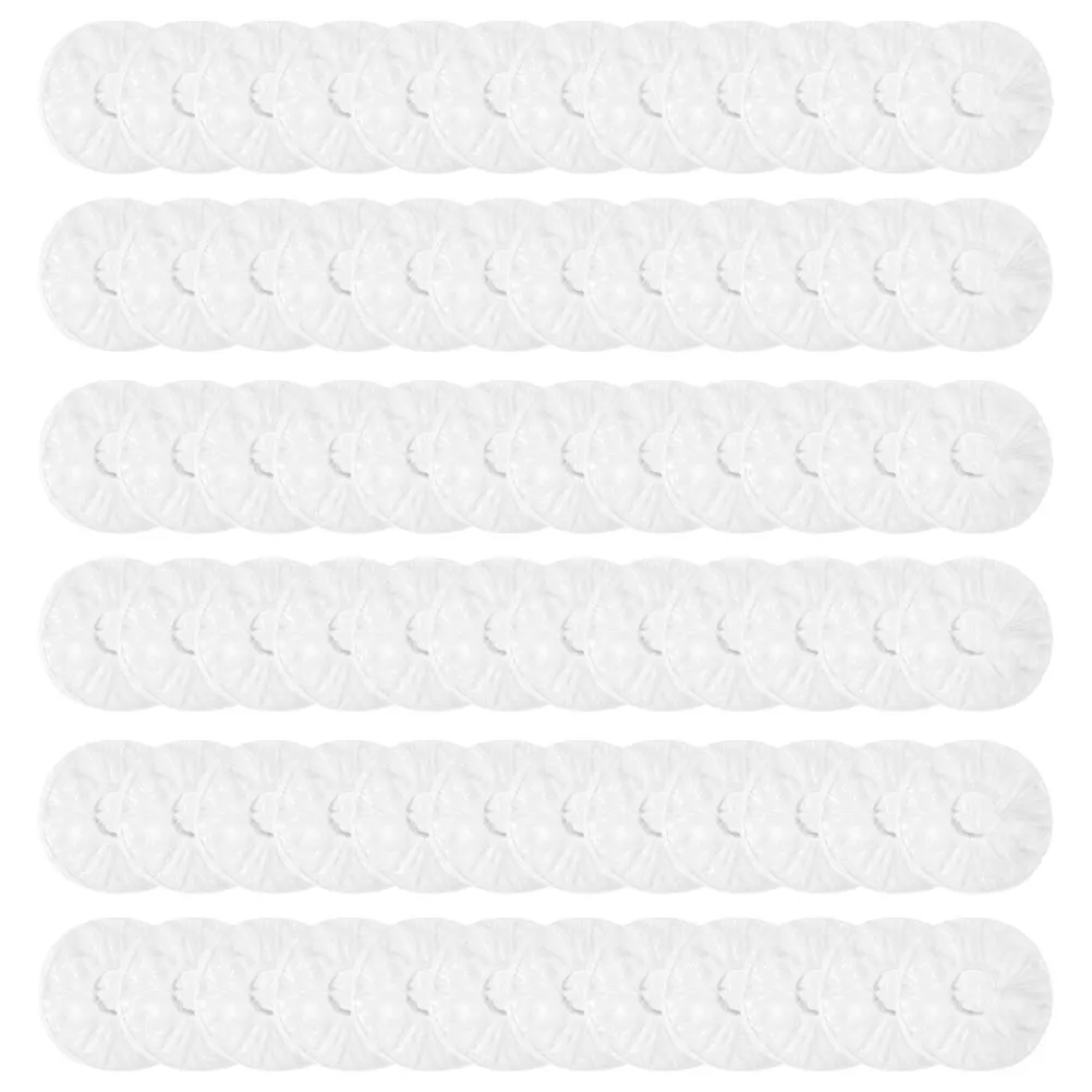

400 Pcs Elastic Food Storage Bowl Cover Stretch Plastic Container Covers Refrigerator Kitchen leftovers Fruit Vegetable Storage