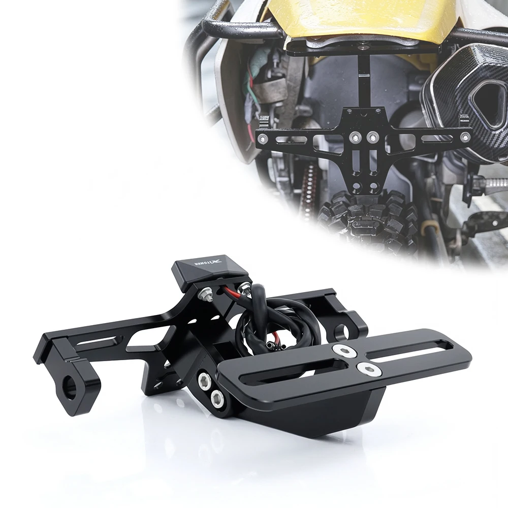 License Plate Holder Bracket Rear Tail Tidy Fender Eliminator ZX-14R ZZR1400 KTM 390 Duke Suzuki SV650 SV1000 For Kawasaki