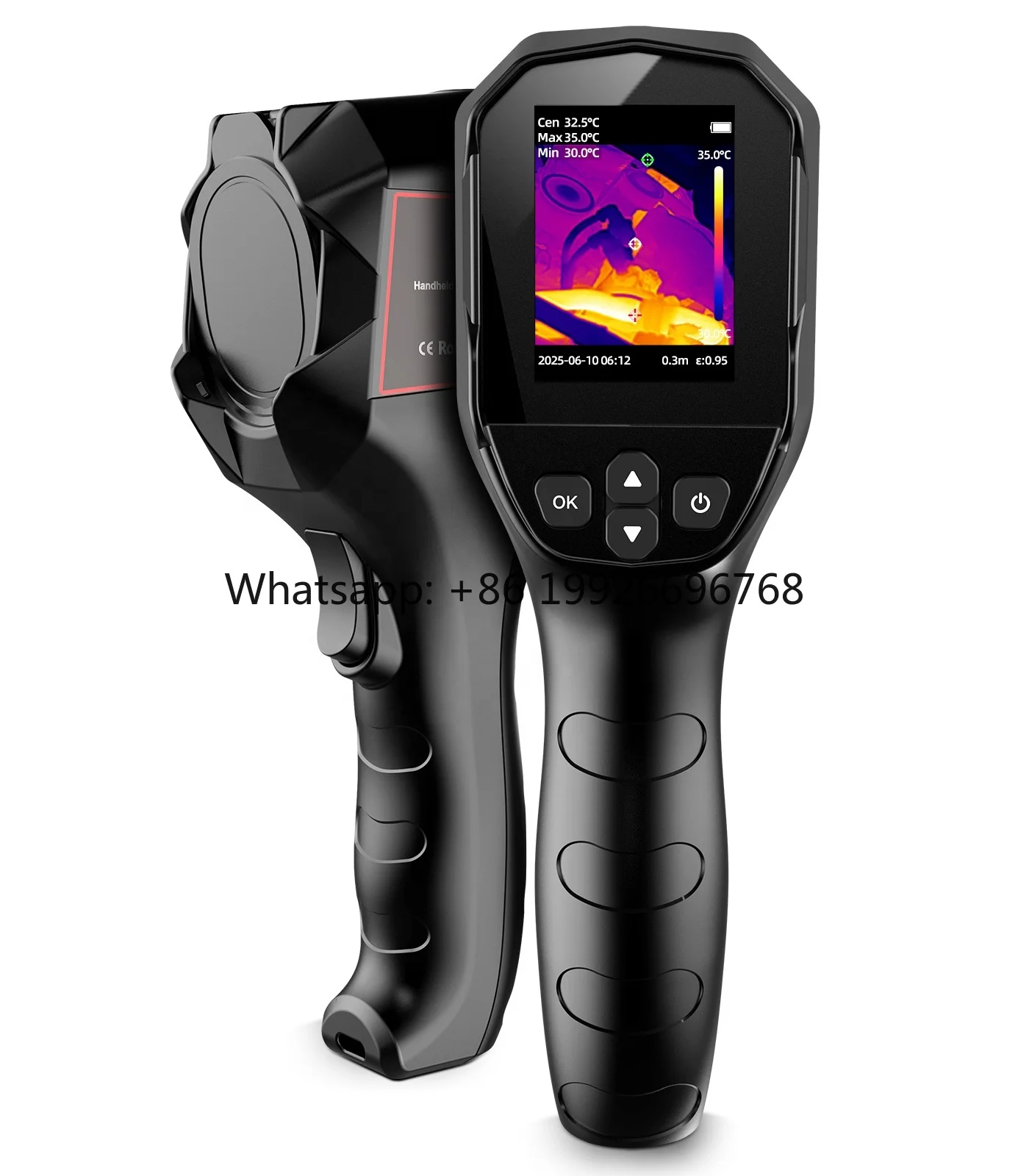 Infrared Thermal Imager Thermometer Night Vision 240*240 Imaging Industrial Temperature Testing Equipment