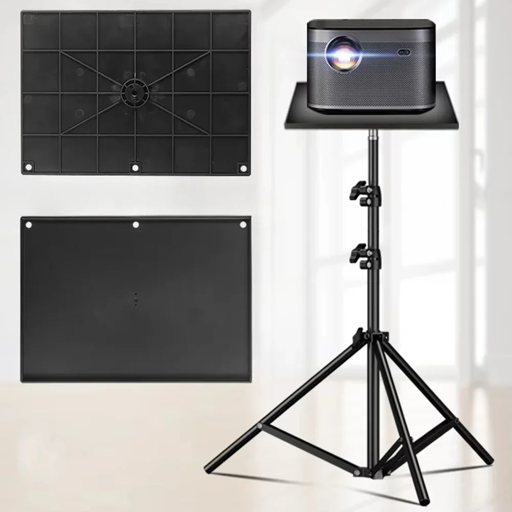 Portable Projector Platform Holder Plastic Tripod Tray With 1/4" Screw Adapter Accessory - view 3
