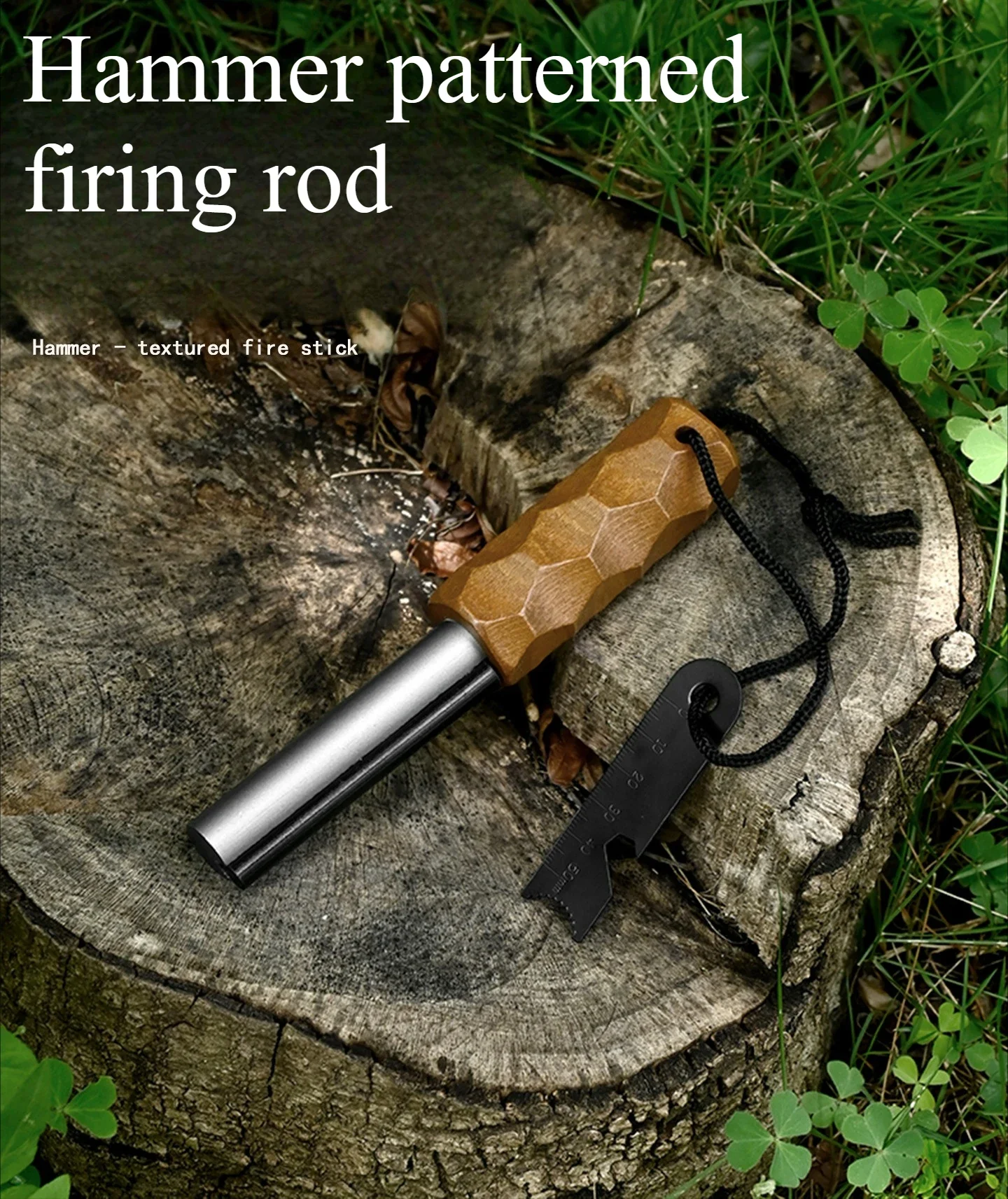 

New Outdoor Camping Multifunctional Flint Magnesium Stick Portable Camping Fire EDC Tool Gadgets for Men Lighters Smoking