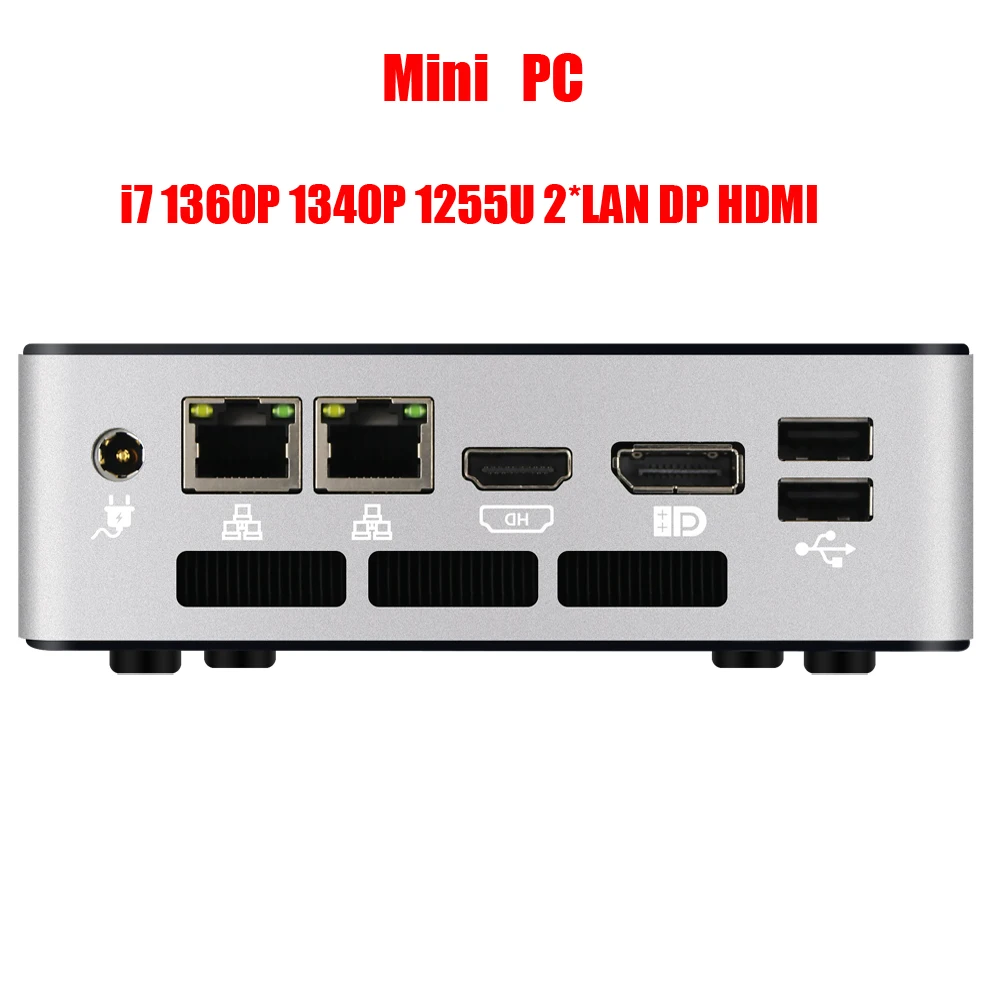 Pocket Mini Computer i5 1340P 1335U i7 1365U 1270P 2xDDR5 NVMe SSD Windows 11 Pro NUC Mini Gaming PC Por PC 3x4K HTPC WiFi6