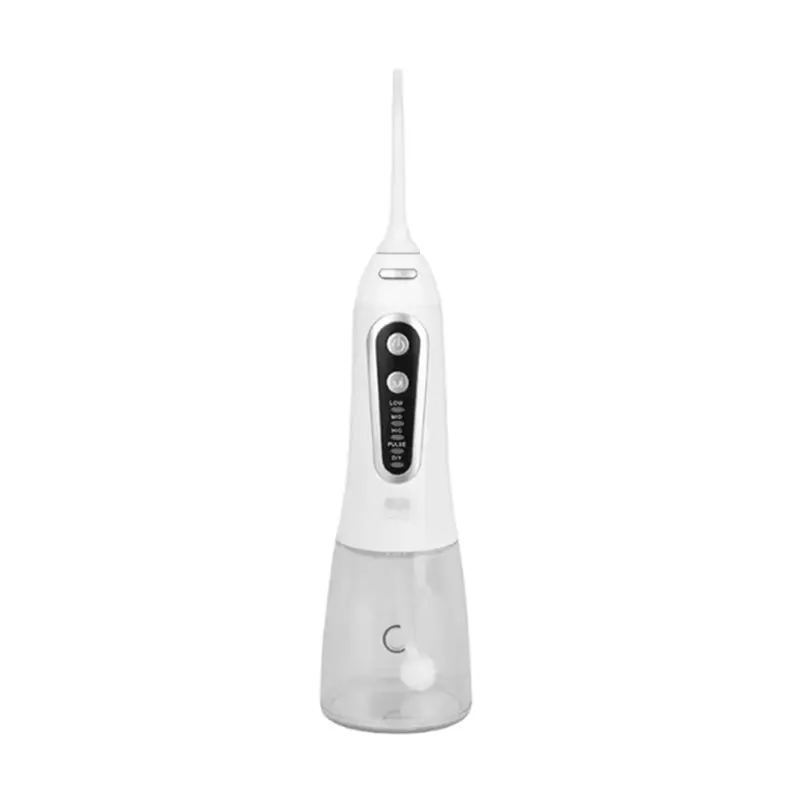 

B58B-Portable Cordless Water Flosser With 2300 Pulses 5 Modes 360° Nozzle For Braces, Teeth Cleaner Kit Oral Irrigator 300Ml
