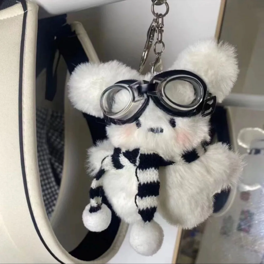 Trendy Cute Unique Pochacco Plush Keychain Anime Doll Schoolbag Accessories Bag Pendant Creative Couple Pendant Car Key Ring