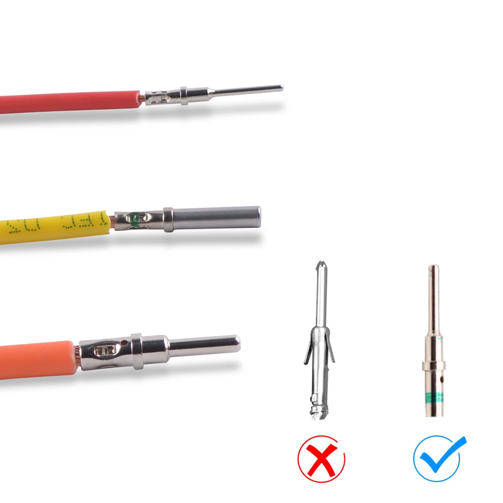 JRready ST4050 Tool Kit YJQ-W2DTQ Pneumatic Tool Equivalent To Deutsch HDT-48-00 Crimp Tool For Dt DTM DTP Contact