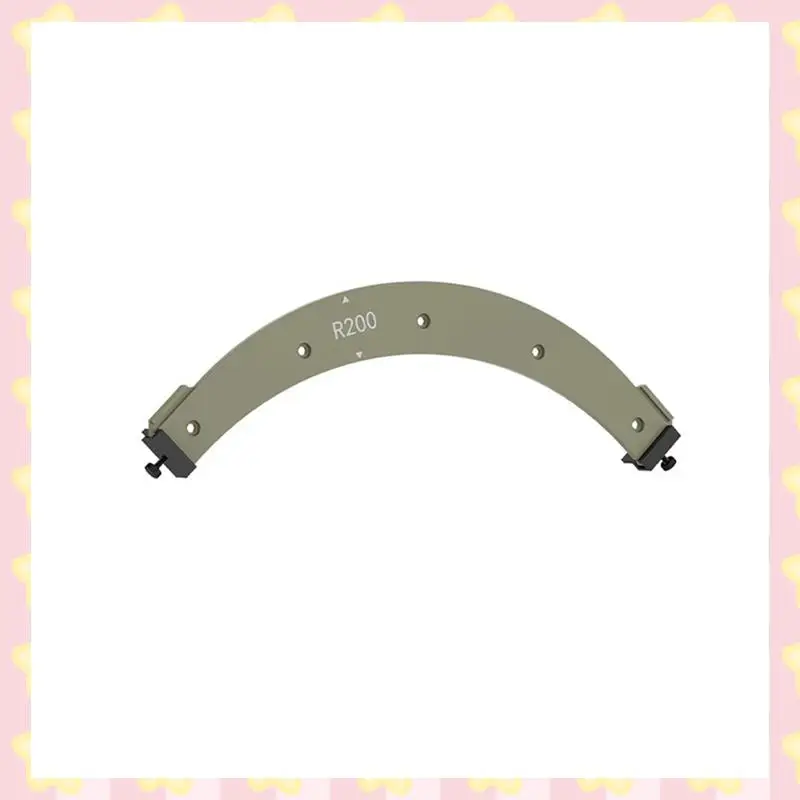 AB51 라디우스 지그 라우터 템플릿 라운드 코너 라디우스 템플릿 목공 도구 대형 아크 몰드 R200