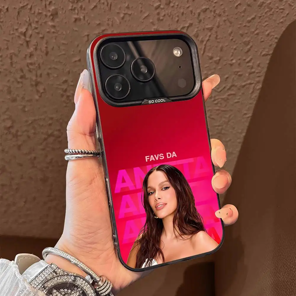 Custodia per telefono A-Anitta Favs da Funk Generation per iPhone 15,16,12,14,13,17,11,E,Max,Plus,Air,Pro,Mini Cover in Tpu nera