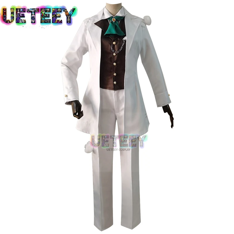 

UETEEY аниме игра Identity V New Survivor Novelist Orpheus костюмы для косплея Хэллоуин униформа рабочая одежда вечерние брюки