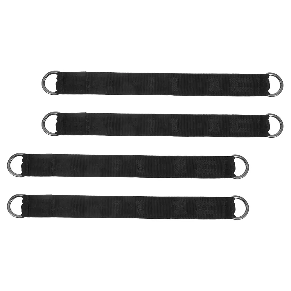 

4Pcs Outdoor Swing Connecting Straps Heavy Duty Nylon Tree Belts Durable Adjustable Fix Straps for Fitness Gym Equipment