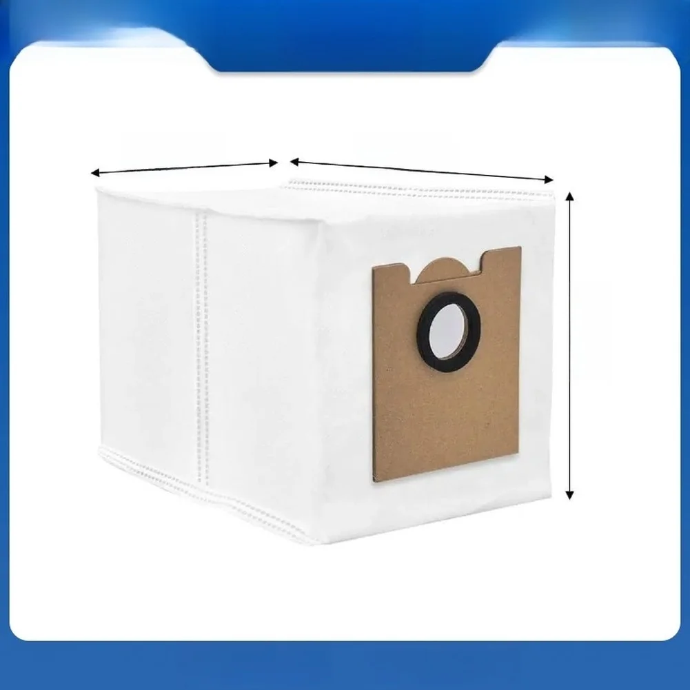 10 Replacement Dust Bags Compatible with For lefant M2 for Pro M2S Pro L3 and For m3 Robot Vacuum Cleaner Size 21.7x11.3x11.6cm
